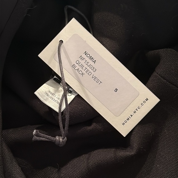 NWT NOMIA Quilted Vest SZ S - Picture 10 of 11